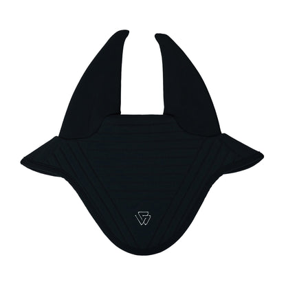 Weatherbeeta Softshell Quilted Ear Bonnet in Black