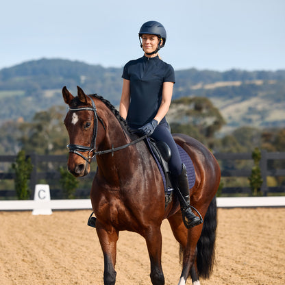 Dublin Padded Patent Flash Bridle