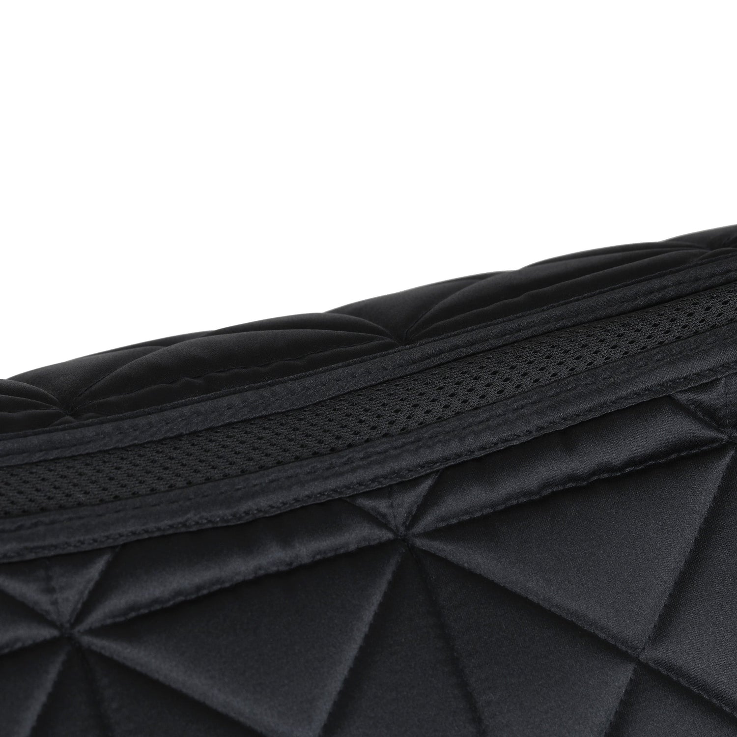 Black - girth strap and Air-Tec mesh spine detail