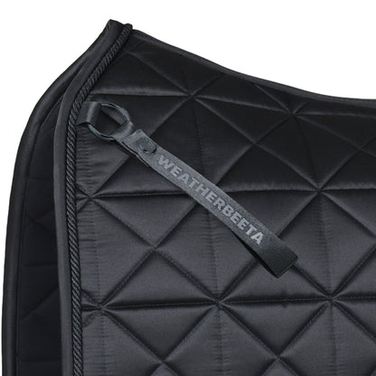 Black - girth strap detail
