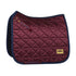 Weatherbeeta Satin Pro Air-Tec Dressage Saddle Pad in Burgundy