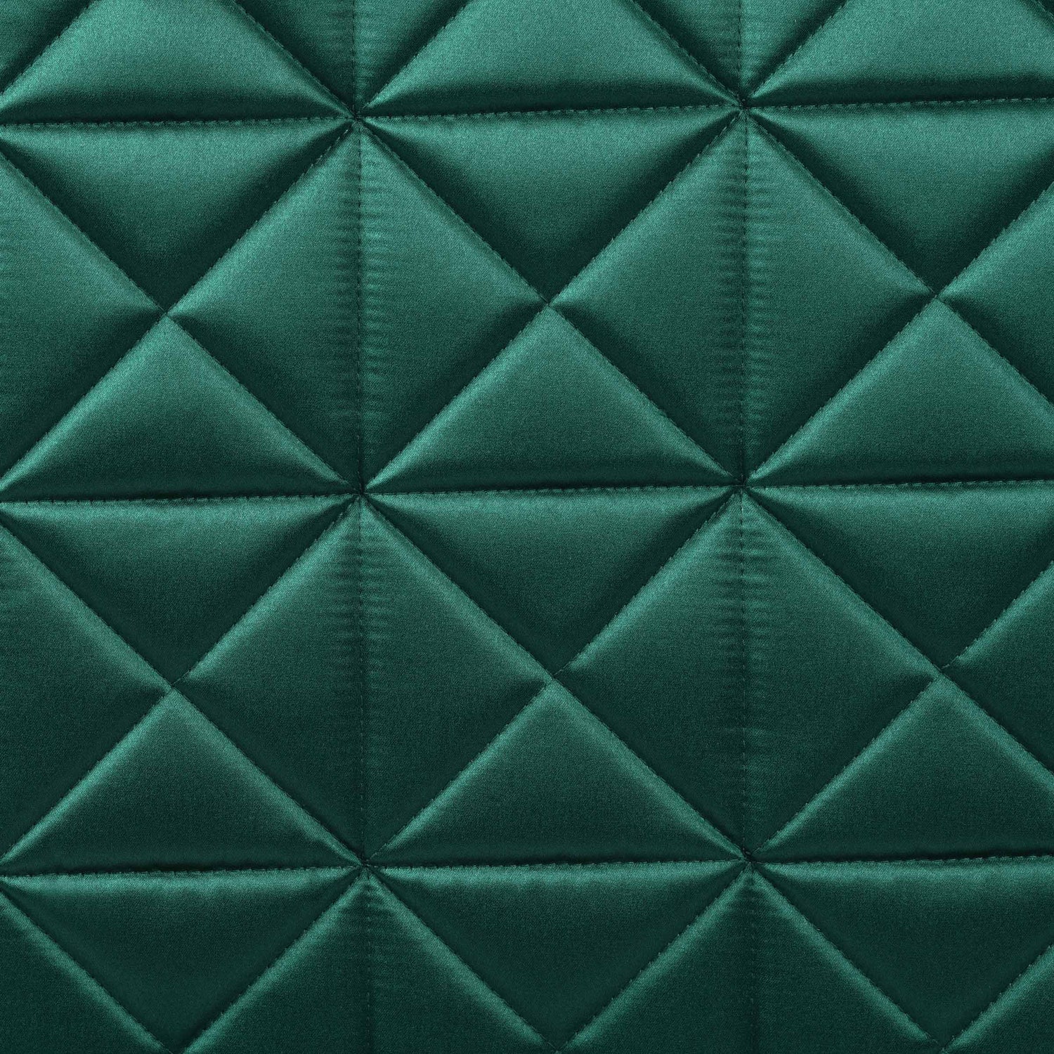 Forest Green - satin fabric detail