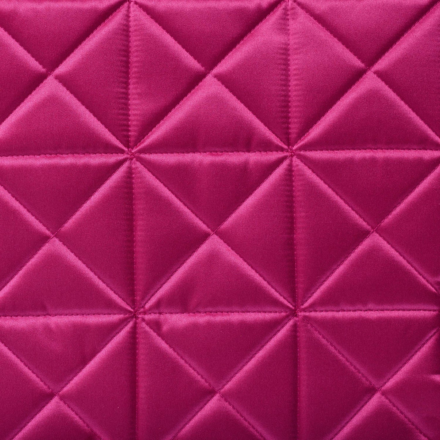Magenta - satin fabric detail