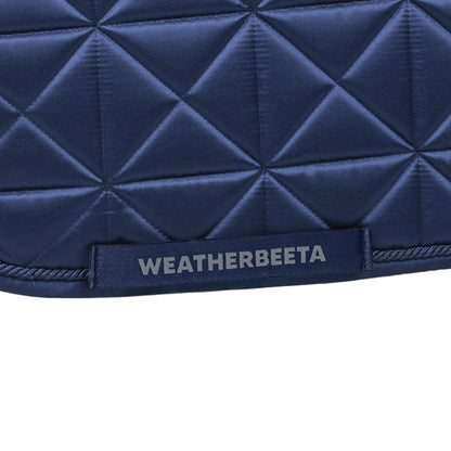 Navy - girth strap keeper detail