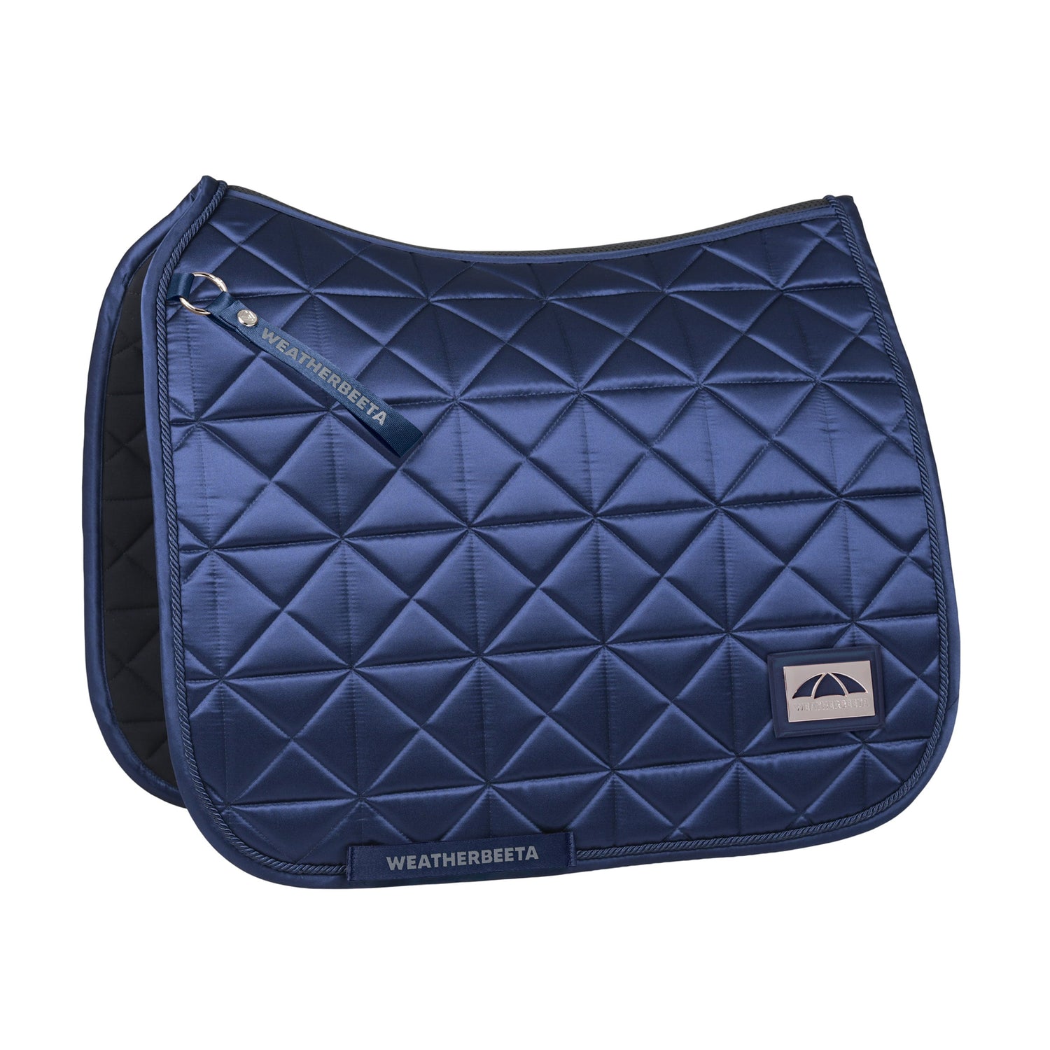Weatherbeeta Satin Pro Air-Tec Dressage Saddle Pad in Navy