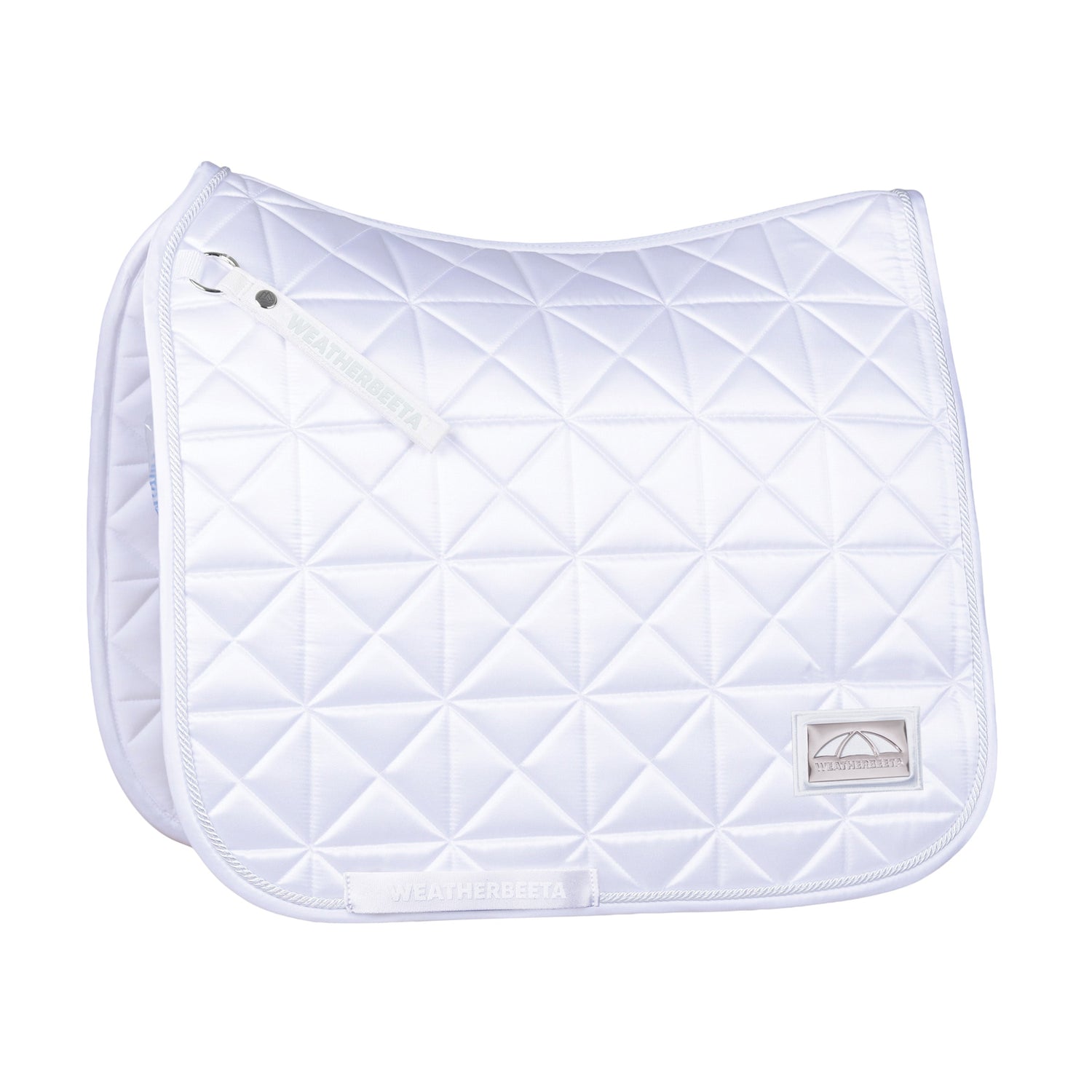 Weatherbeeta Satin Pro Air-Tec Dressage Saddle Pad in White