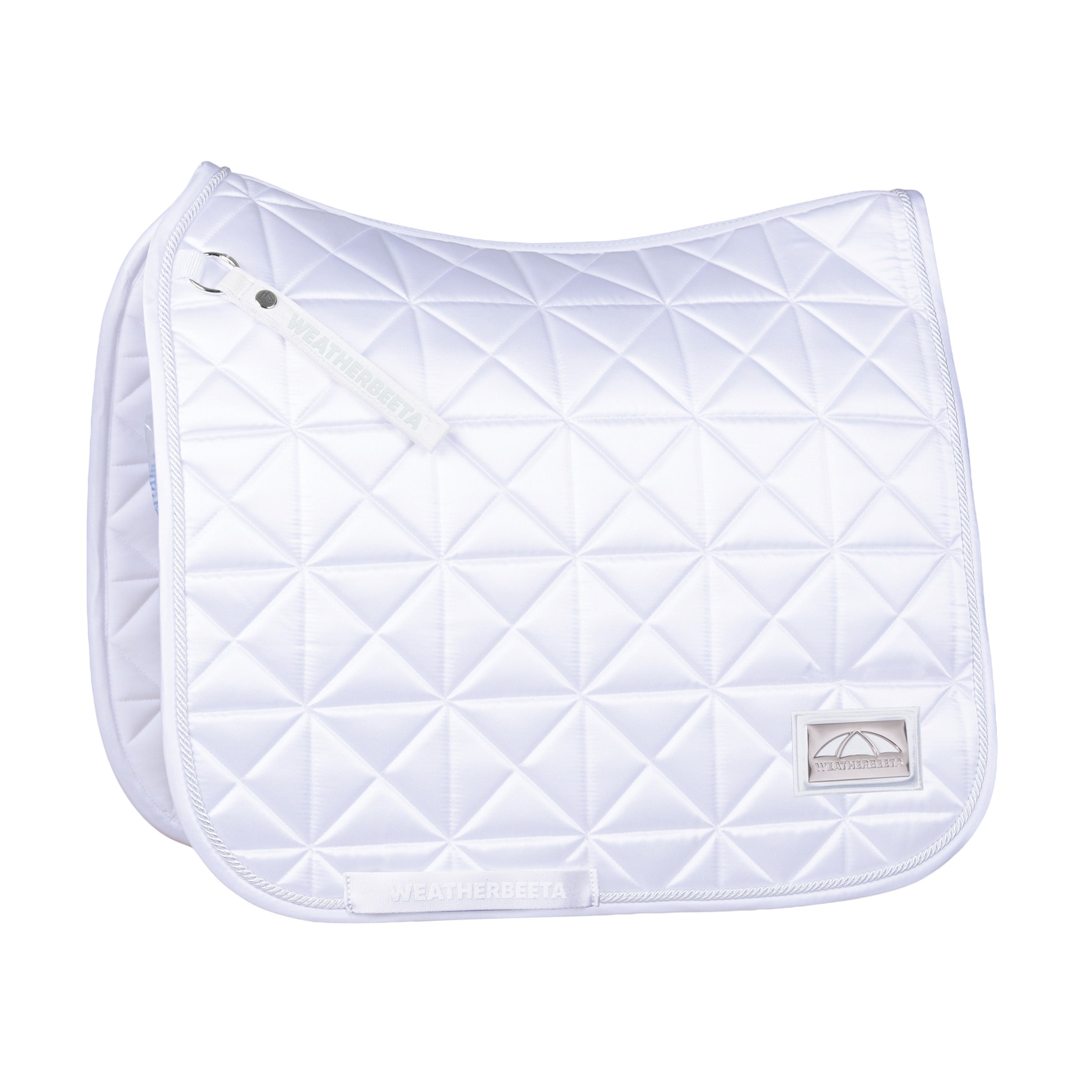Weatherbeeta Satin Pro Air-Tec Dressage Saddle Pad in White