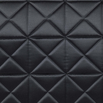 Black - satin fabric detail
