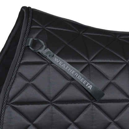 Black - girth strap detail