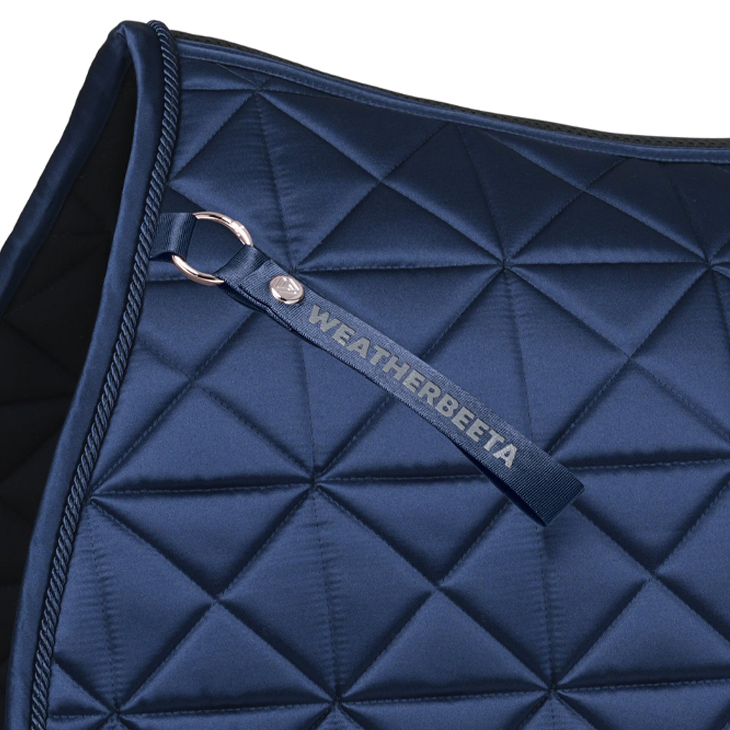 Navy - girth strap detail