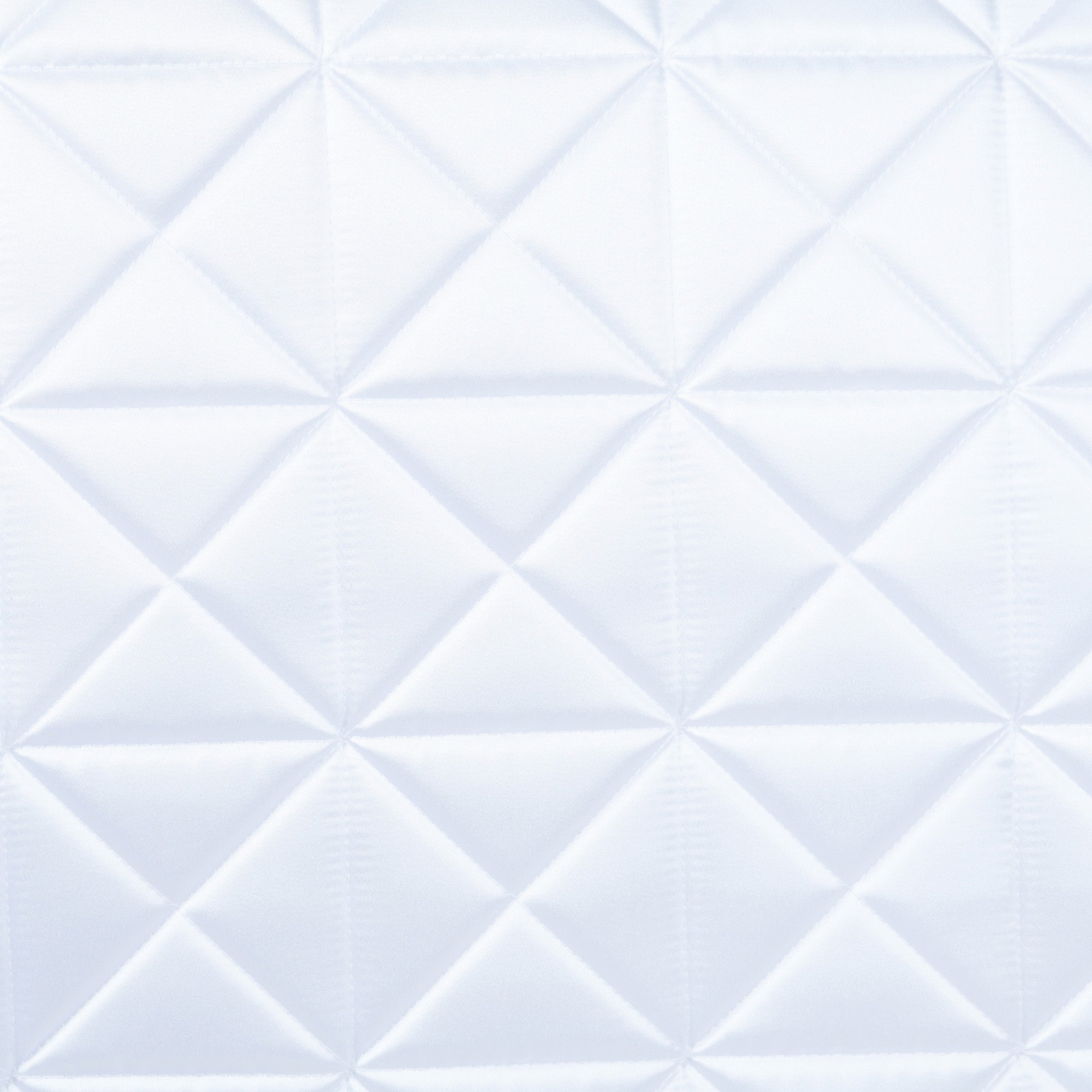 White - satin fabric detail