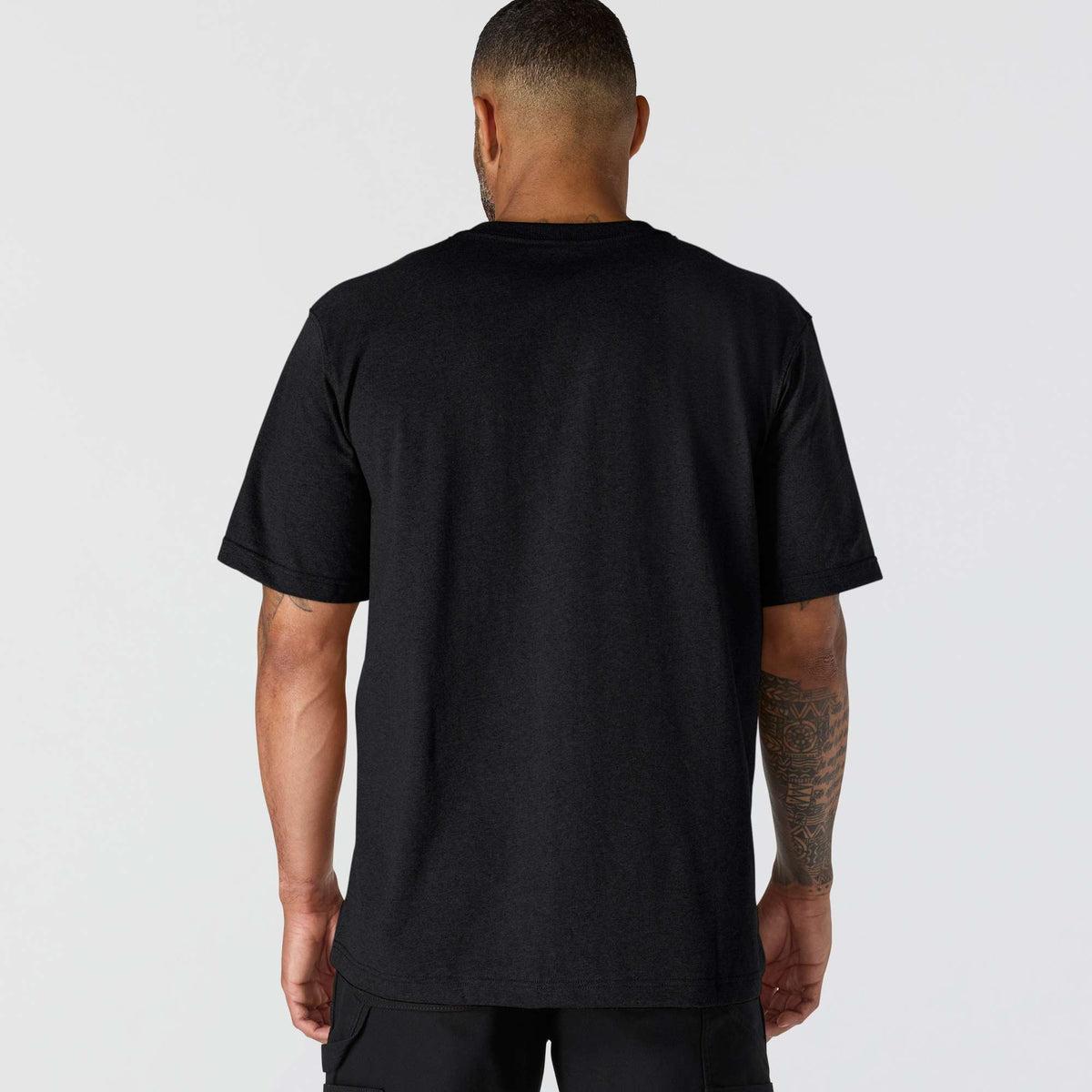Carhartt Dearborn Relaxed Fit Heavyweight K87 Pocket T-Shirt - Black