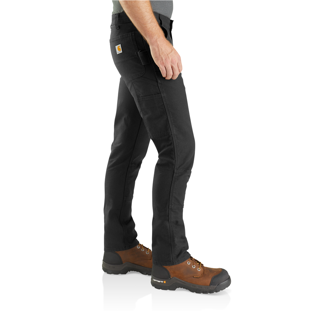Carhartt DOUBLE FRONT Straight fit stretch pants Black