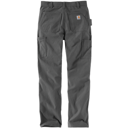 Carhartt DOUBLE FRONT Straight fit stretch pants Gravel