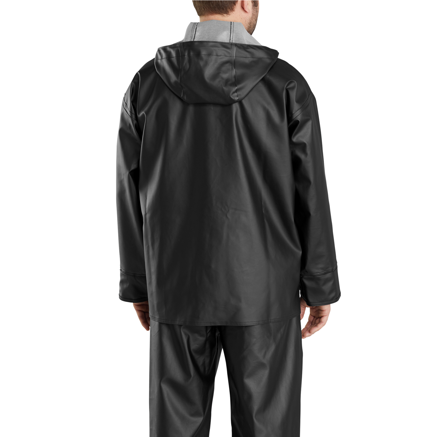 Carhartt Midweight Waterproof Rainstorm Coat in Black