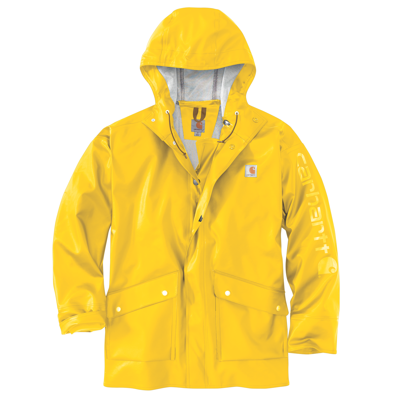 Carhartt Midweight Waterproof Rainstorm Coat in Black