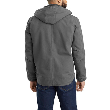 Carhartt Bartlett Washed Duck Jacket - Gravel