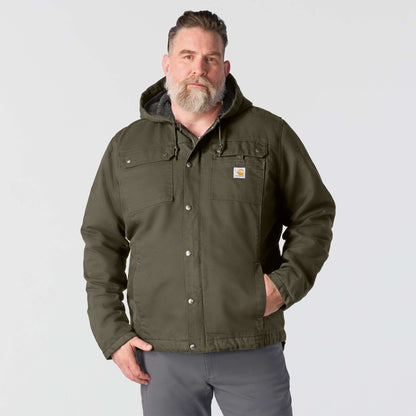Carhartt Bartlett Washed Duck Jacket - Arctic Moss