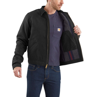 Carhartt Duck Detroit Jacket - Black