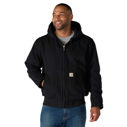 Carhartt Washed Duck Active Jacket - Black