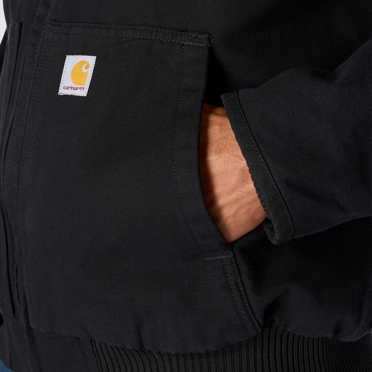 Carhartt Washed Duck Active Jacket - Black
