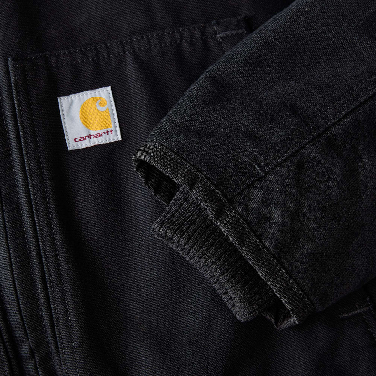 Carhartt Washed Duck Active Jacket - Black