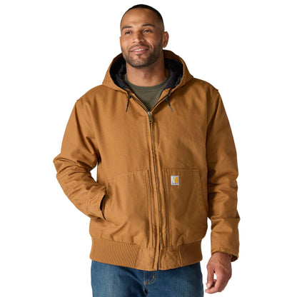 Carhartt Washed Duck Active Jacket - Carhartt Brown