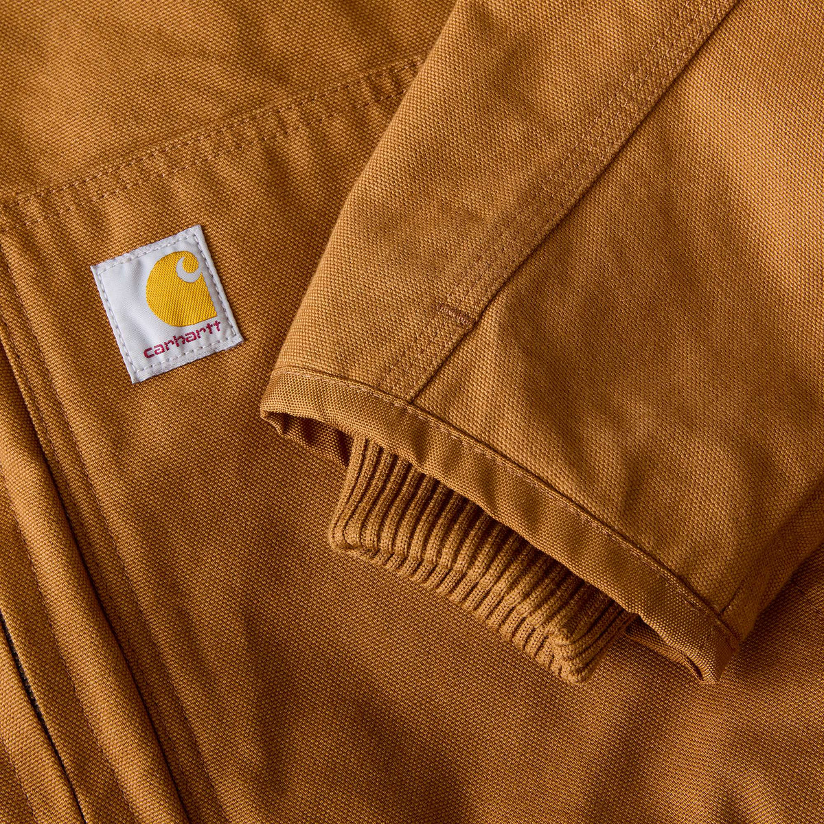Carhartt Washed Duck Active Jacket - Carhartt Brown