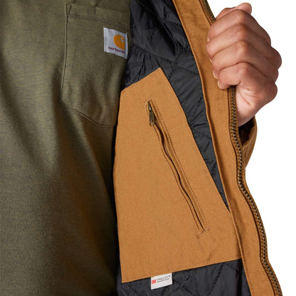 Carhartt Washed Duck Active Jacket - Carhartt Brown