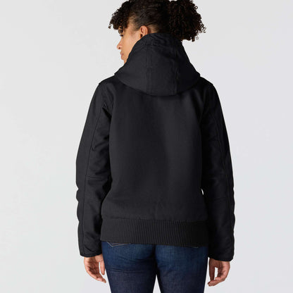 Carhartt Womens Washed Duck Active Jacket - Black