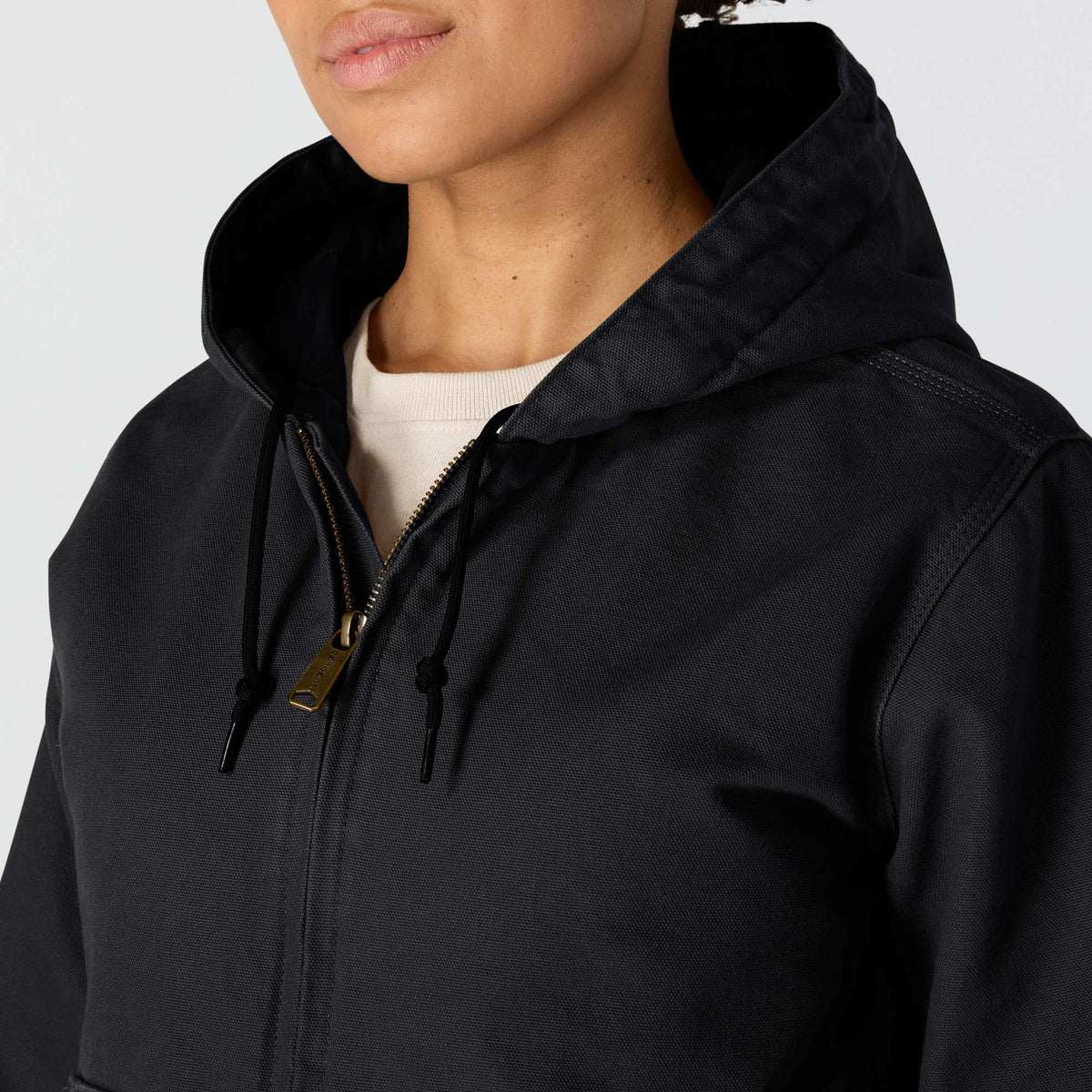 Carhartt Womens Washed Duck Active Jacket - Black