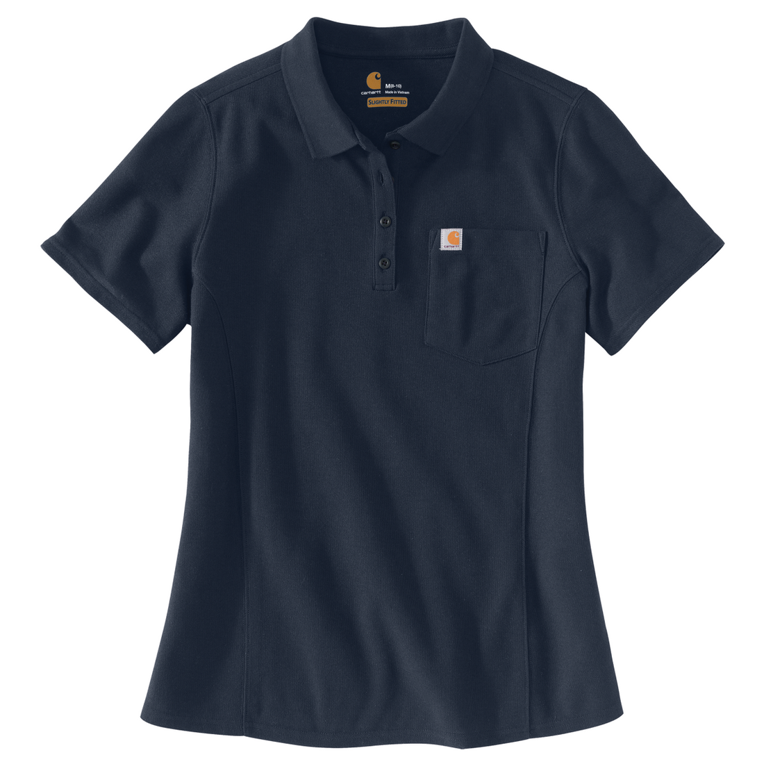 Carhartt Womens Relaxed Fit Midweight Short Sleeve Polo
