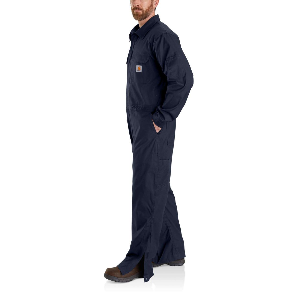 Carhartt Rugged Flex™ Canvas Coverall - Navy