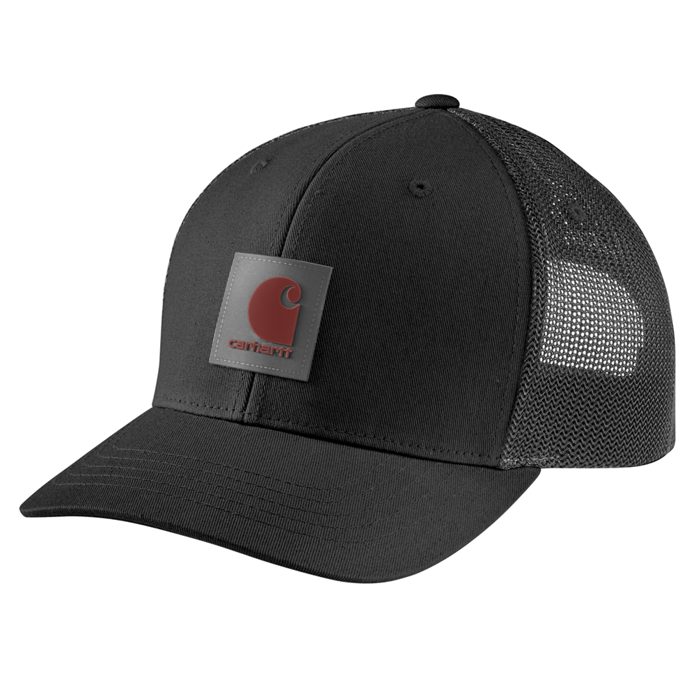 Carhartt Rugged Flex Logo Patch Cap - Black