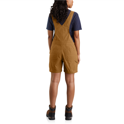 Carhartt Womens Rugged Flex Canvas Shortall