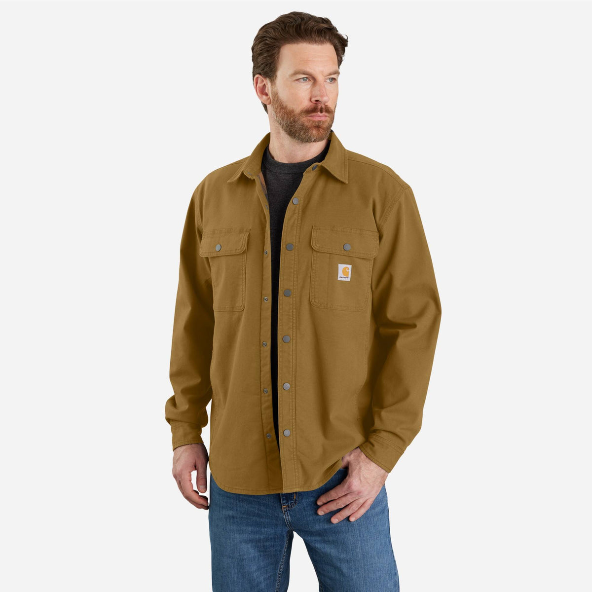 Carhartt Windham Shirt Jacket - Oak Brown