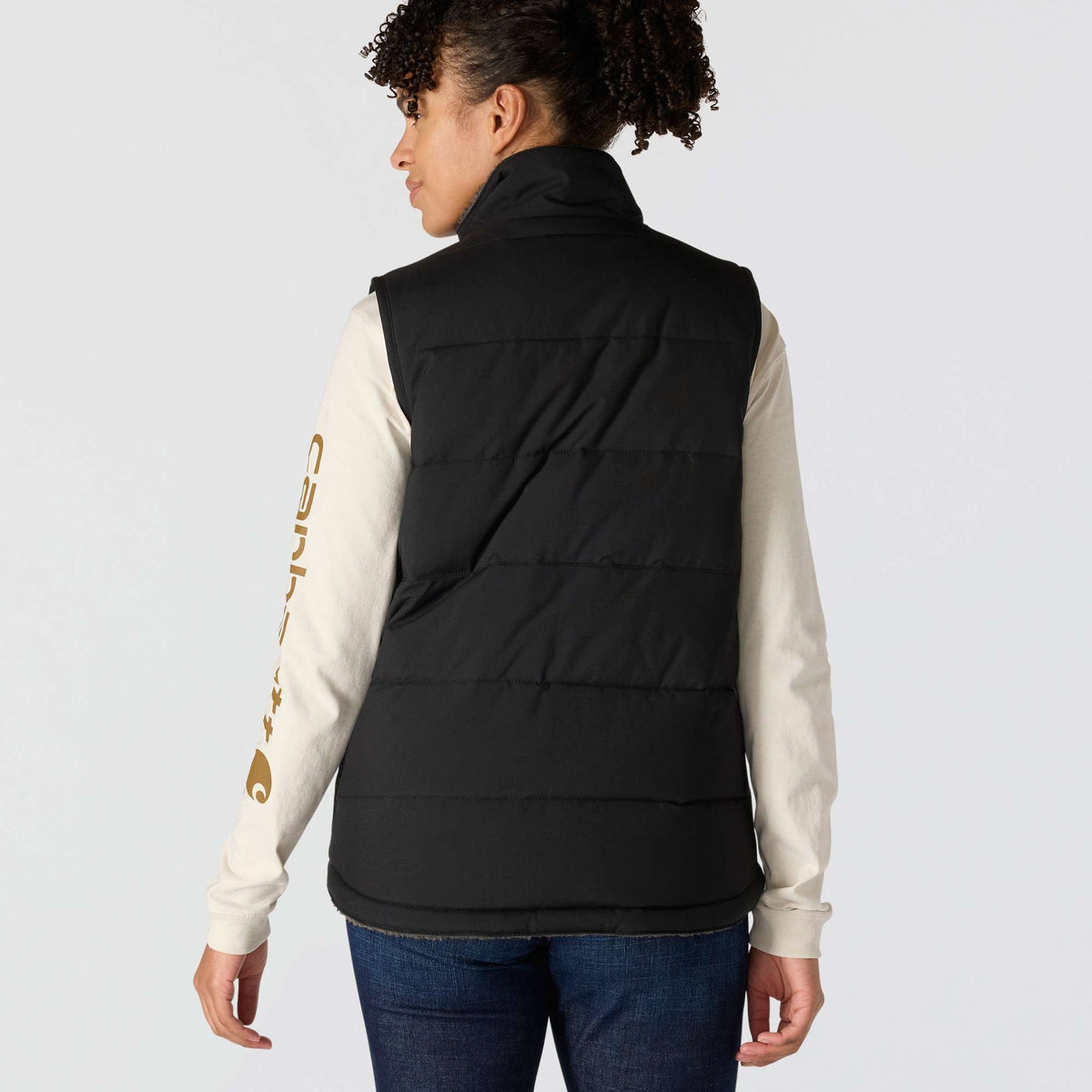 Carhartt Womens Montana Loose Fit Insulated Vest - Black