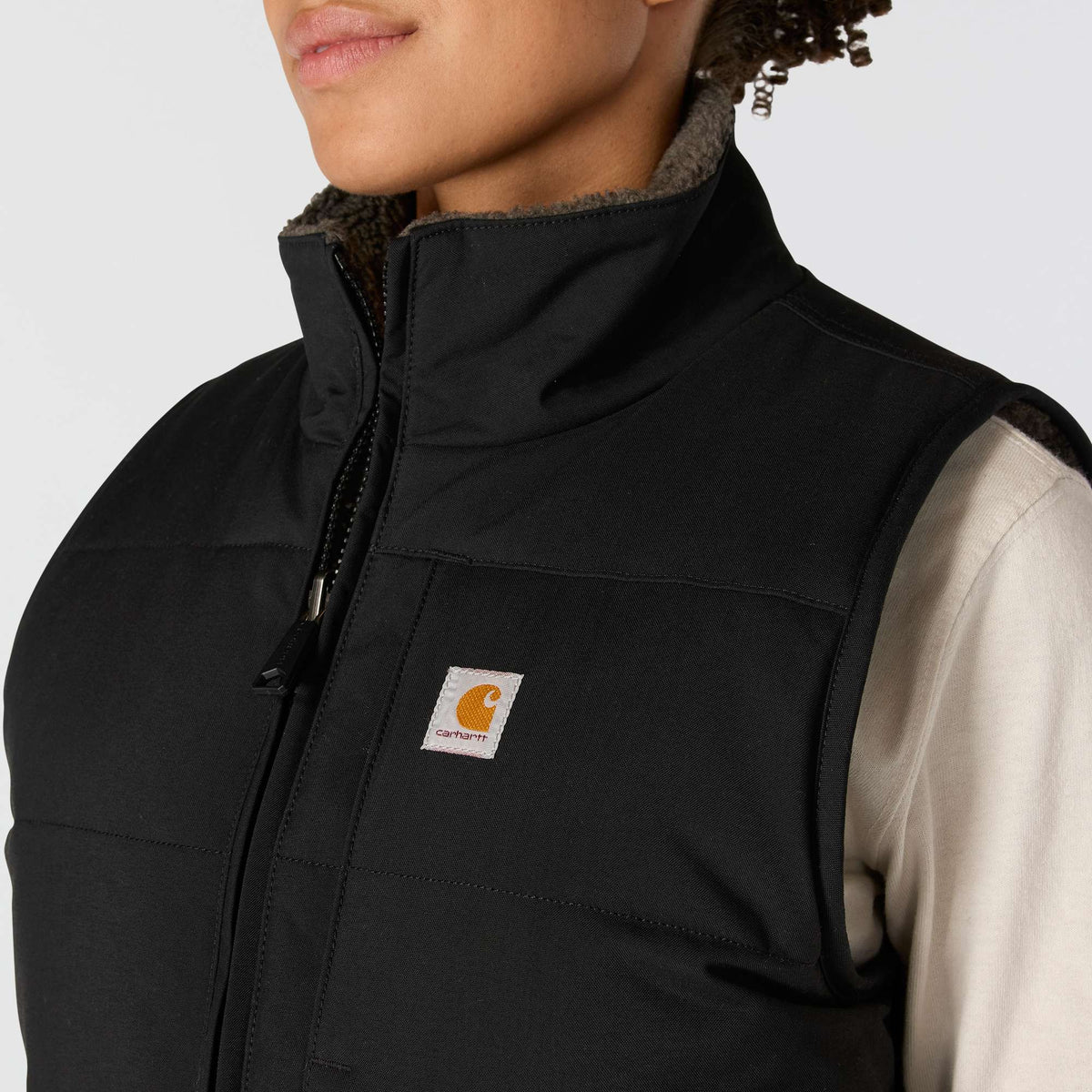 Carhartt Womens Montana Loose Fit Insulated Vest - Black