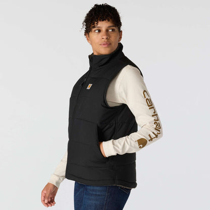 Carhartt Womens Montana Loose Fit Insulated Vest - Black