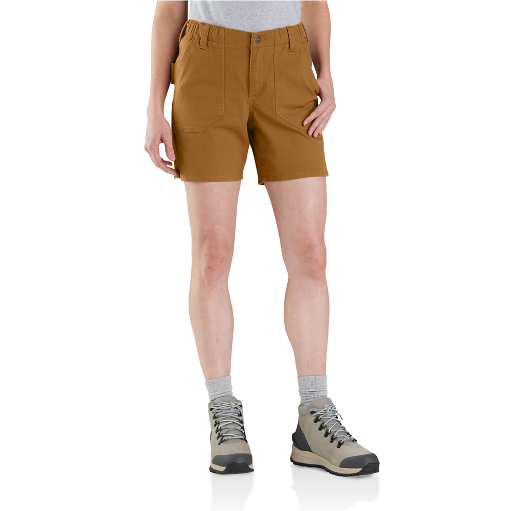Carhartt Womens Relaxed Fit Canvas Work Short