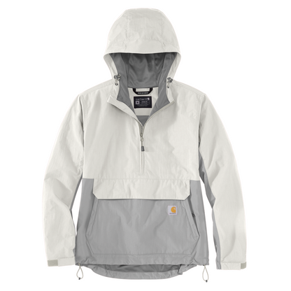 Carhartt Womens Loose Fit Packable Anorak - Malt/Asphalt