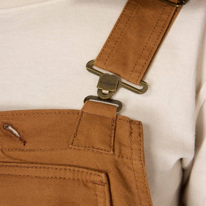 Carhartt Womens Ashland/Double Front Bib Overall - Carhartt Brown