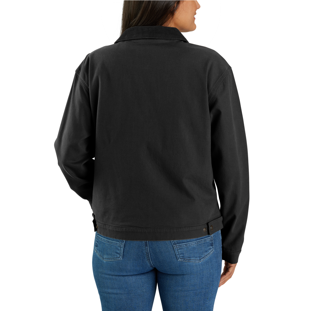 Carhartt Womens Detroit Canvas Jacket - Black back