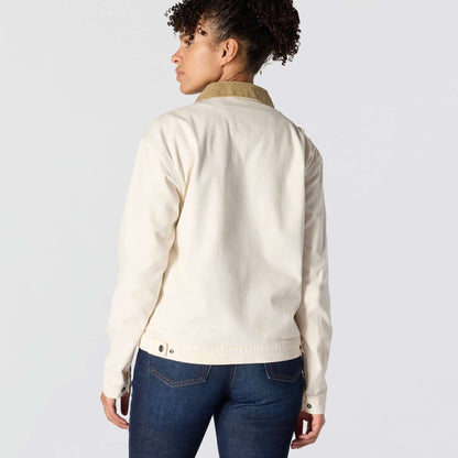 Carhartt Womens Detroit Relaxed fit Canvas Jacket - Natural