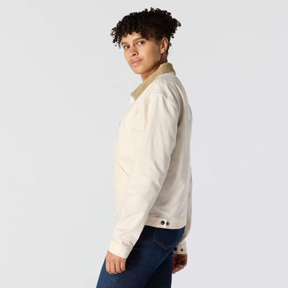 Carhartt Womens Detroit Relaxed fit Canvas Jacket - Natural