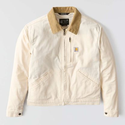 Carhartt Womens Detroit Relaxed fit Canvas Jacket - Natural