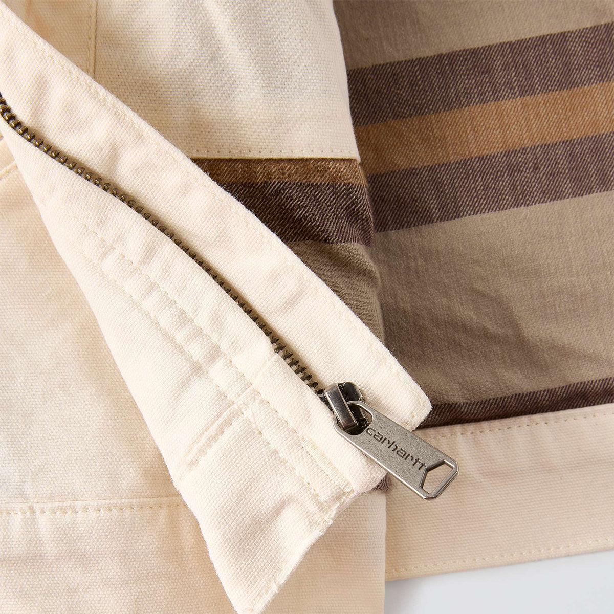 Carhartt Womens Detroit Relaxed fit Canvas Jacket - Natural