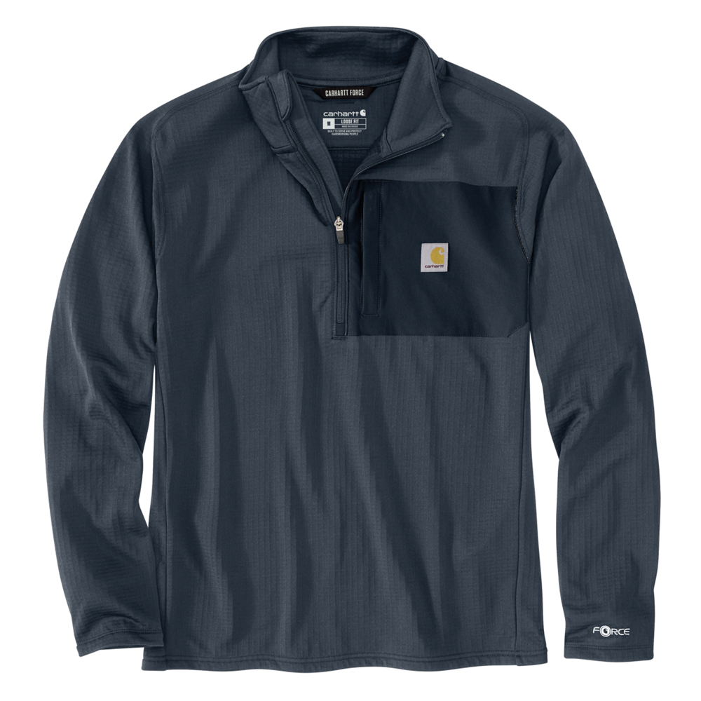 Carhartt FORCE Relaxed Fit Mock Neck Half Zip T-Shirt