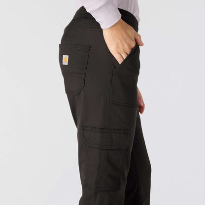 Carhartt Womens TENCEL Fiber Series Relaxed Fit Pant - Black