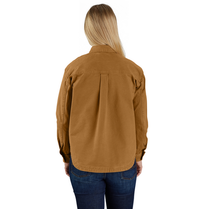 Carhartt Womens Loose Fit Heavyweight Duck Overshirt